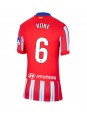 Ženski Nogometna dresi replika Atletico Madrid Koke #6 Domači 2024-25 Kratek rokav